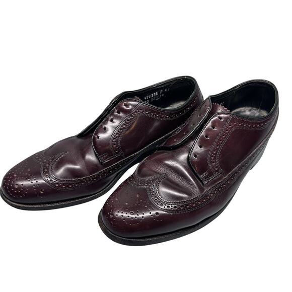 Florsheim Other - Men's Florsheim Imperial Kenmoor Longwing Oxfords Dress Shoes SZ‎ 7.5 D Burgundy